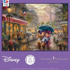 Ceaco Thomas Kinkade Disney's Mickey and Minnie in Paris 1000 Piece Ji