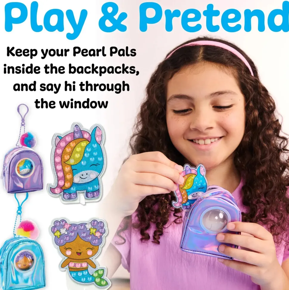 Creativity for Kids Bubble Gems Backpack Key Chains Kit