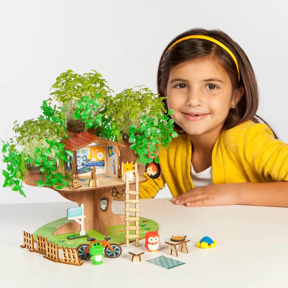 Creativity for Kids Build&Grow Tree House Playset