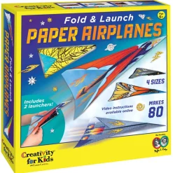 Creativity for Kids Fold&Launch Paper Airplanes Kit