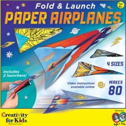 Creativity for Kids Fold&Launch Paper Airplanes Kit