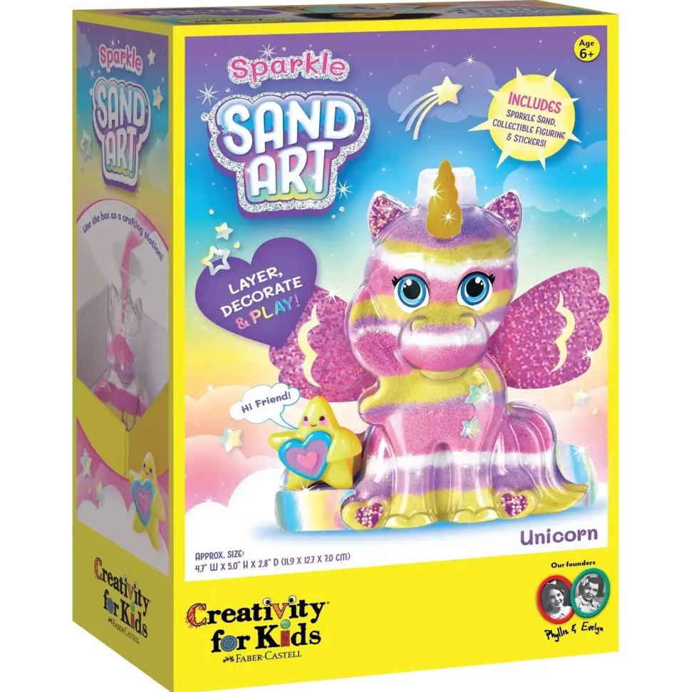 Creativity for Kids Sparkle Sand Art Unicorn Kit