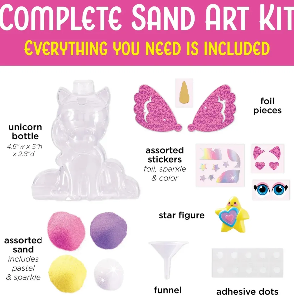 Creativity for Kids Sparkle Sand Art Unicorn Kit