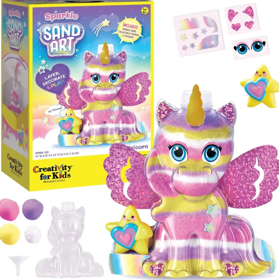 Creativity for Kids Sparkle Sand Art Unicorn Kit