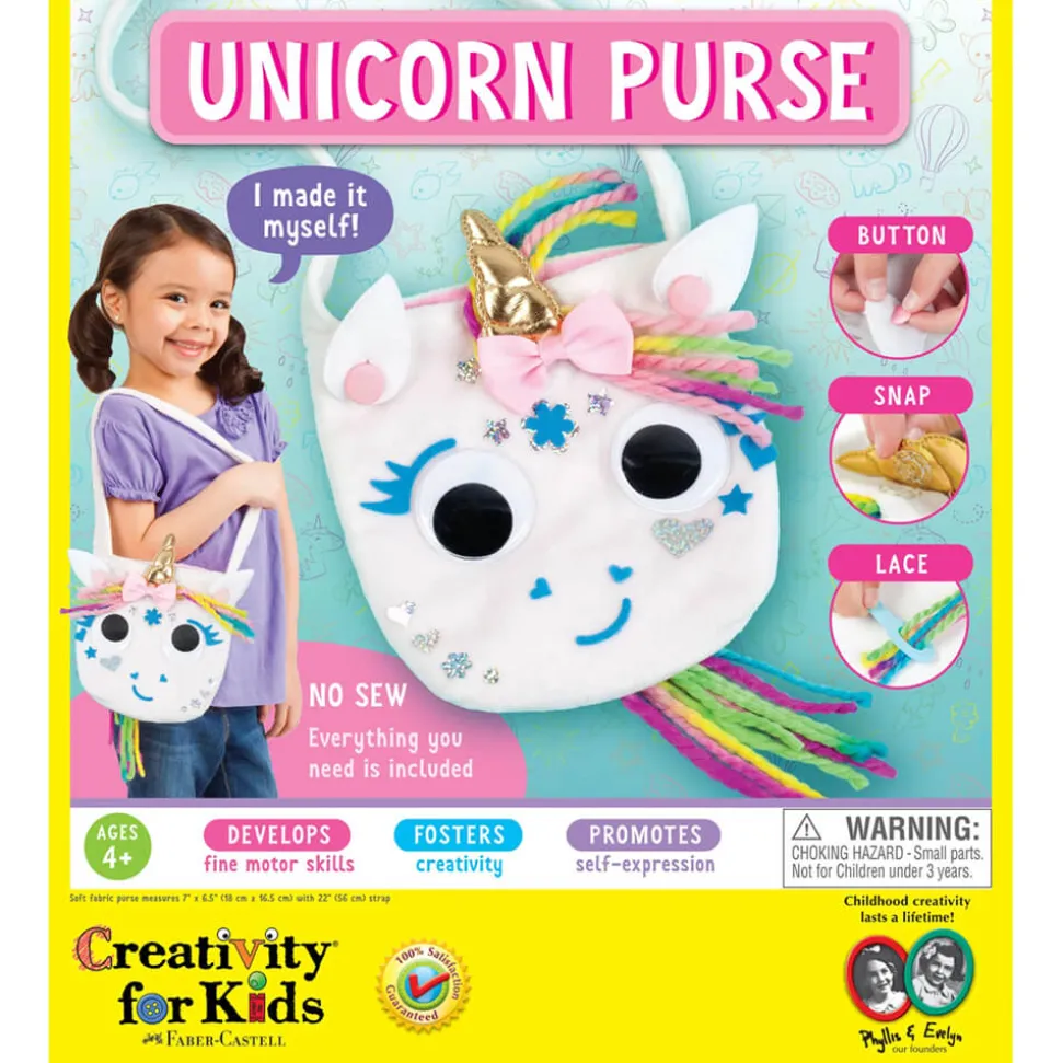 Creativity for Kids Unicorn Purse Craft Kit