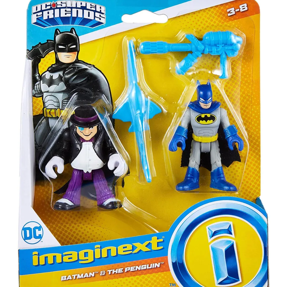 DC Imaginext Batman&The Penguin Figures