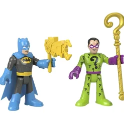DC Imaginext Batman&The Riddler Figures