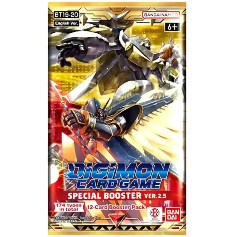Digimon Card Game Special Booster Version 2.5 BT19-20