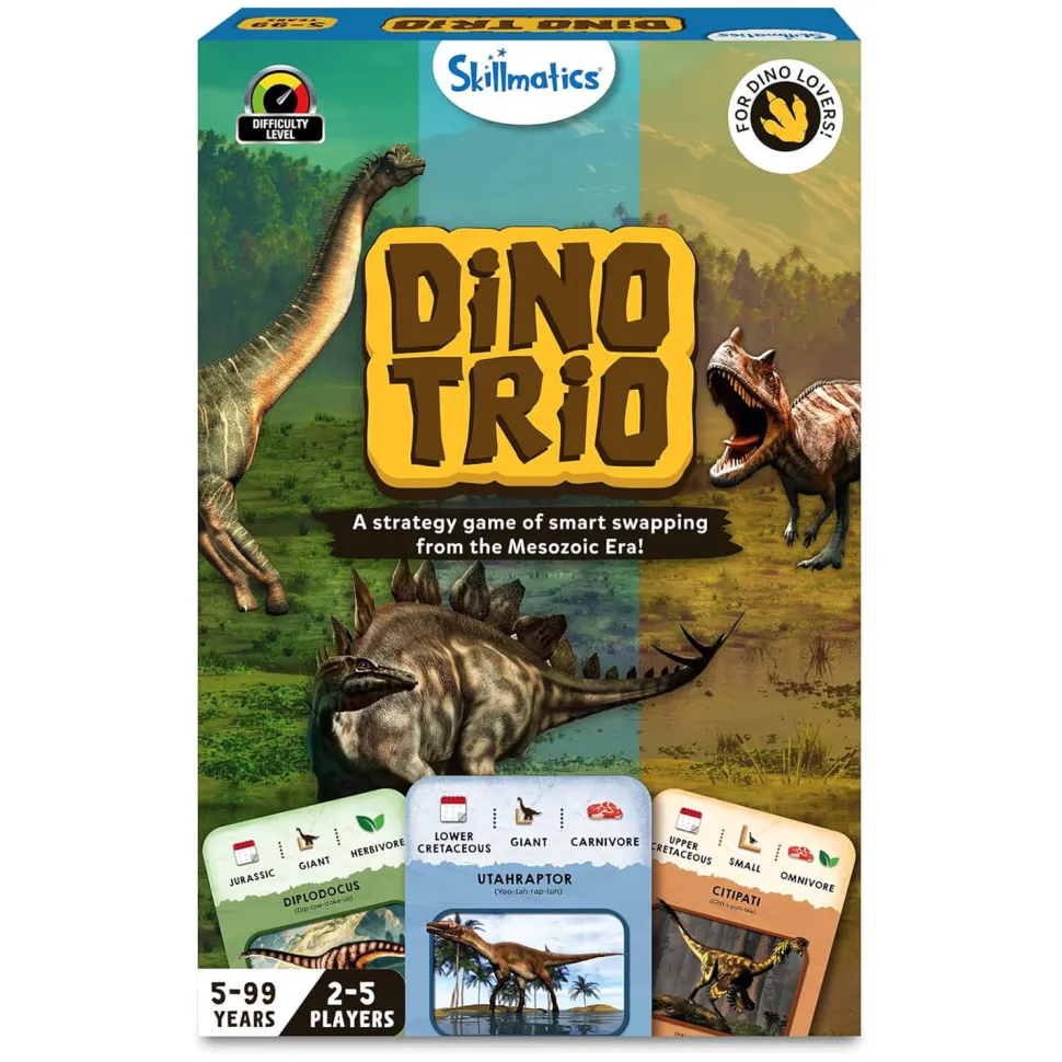 Dino Trio Card Game