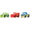 Disney And Pixar Cars Mini Racers 3-Pack (Brick Yardley, Lightning McQ