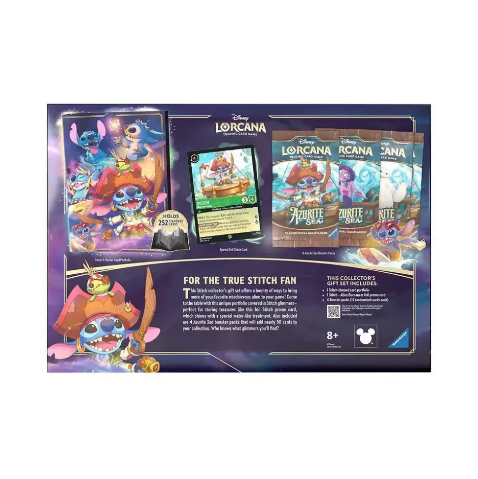 Disney Lorcana TCG Azurite Sea Stitch Collector's Gift Set