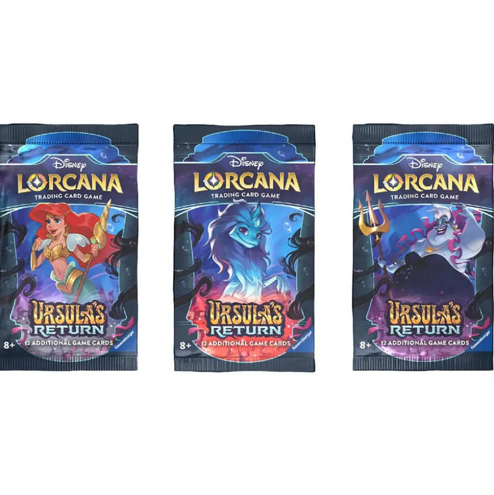 Disney Lorcana TCG Ursula's Return Booster Display Box (24 Booster Pac