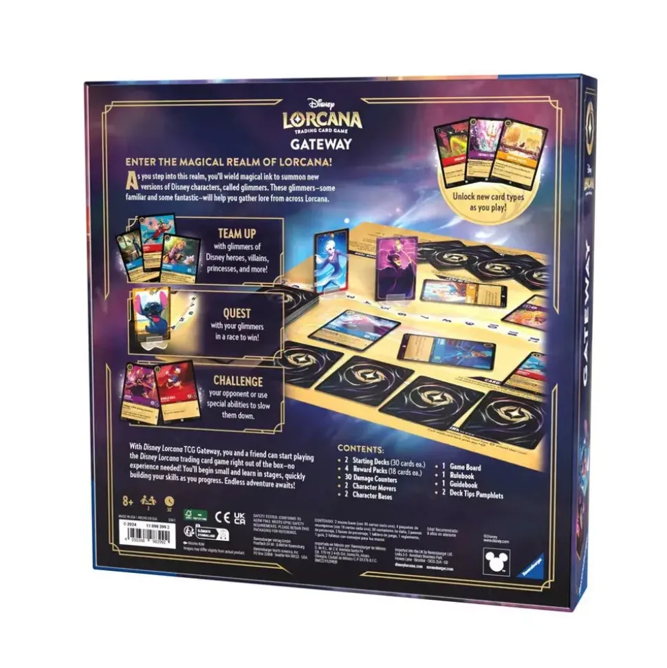 Disney Lorcana Trading Card Game Gateway Endless Adventure