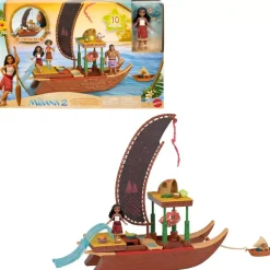 Disney Moana 2 Adventure Canoe Playset
