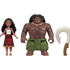 Disney Moana 2 Moana&Maui Ocean Adventures 2-Pack Dolls&Accessory