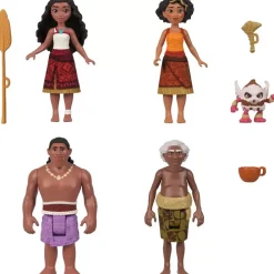 Disney Moana 2 Moana's Canoe Crew Playset
