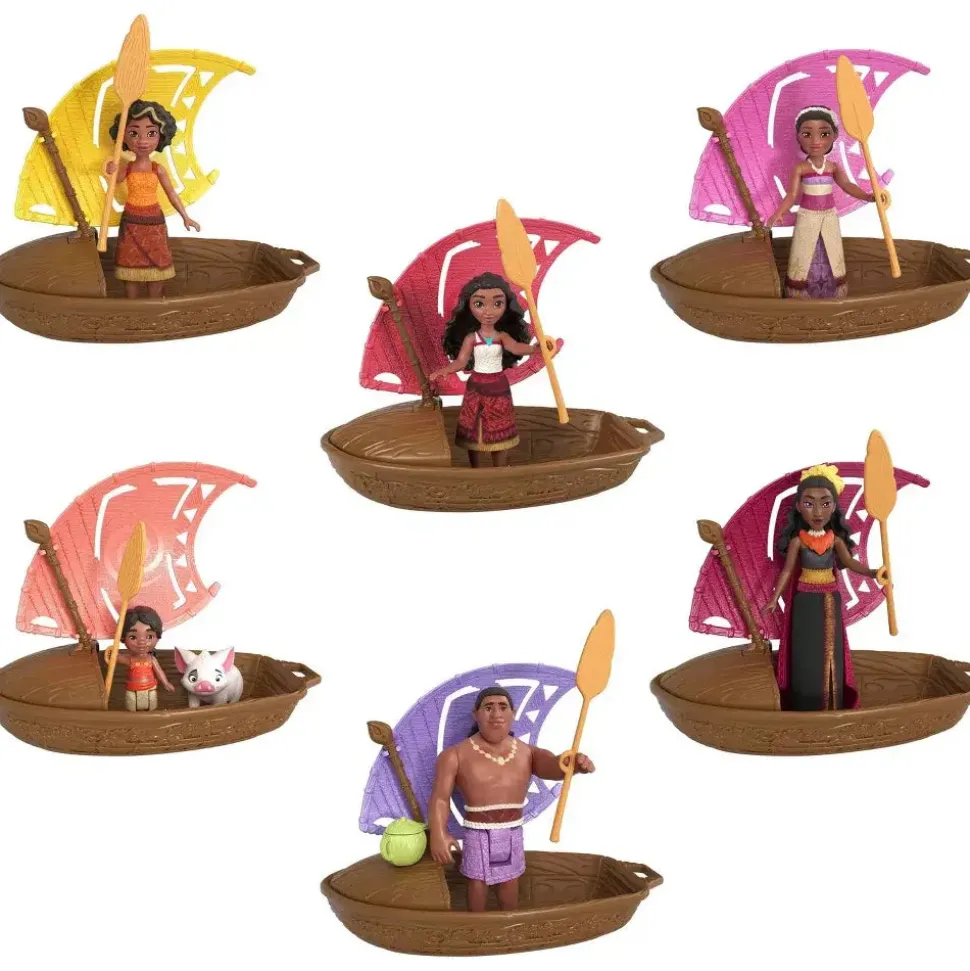 Disney Moana 2 Wayfinder Wonders with Surprise Small Doll, Canoe&Acc