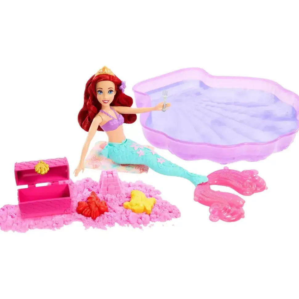Disney Princess Sand and Swim Ariel Fashion Doll Playset