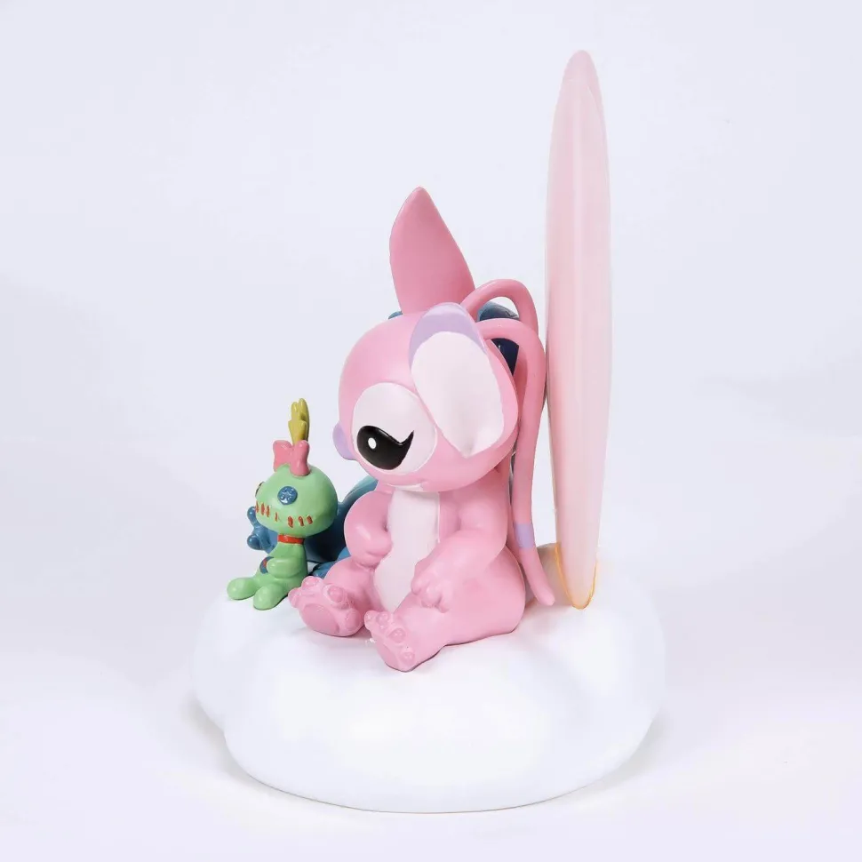 Disney Showcase Stitch and Angel Light-Up Figurine