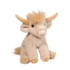 Douglas Laddie Soft Cream Highland Cow Plush