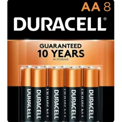 Duracell Coppertop AA Alkaline Batteries 8-Pack
