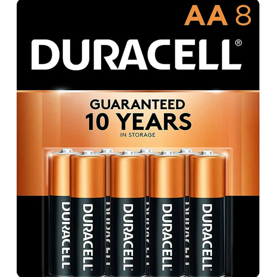 Duracell Coppertop AA Alkaline Batteries 8-Pack