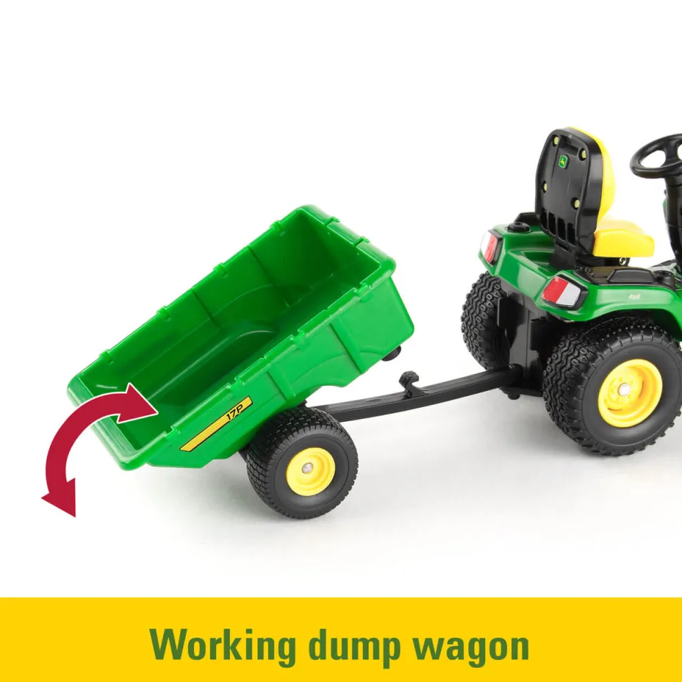 ERTL 1:16 Big Farm John Deere X758 Lawn Mower with accessories