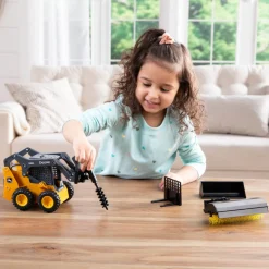 ERTL Big Farm John Deere 1:16 318G Skid Loader Set
