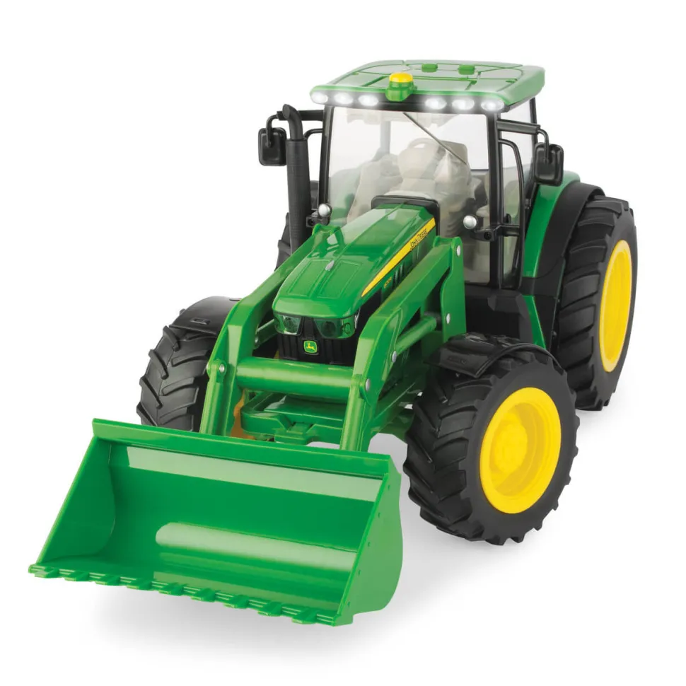 ERTL Big Farm Lights&Sounds John Deere 1:16 Scale Tractor Loader