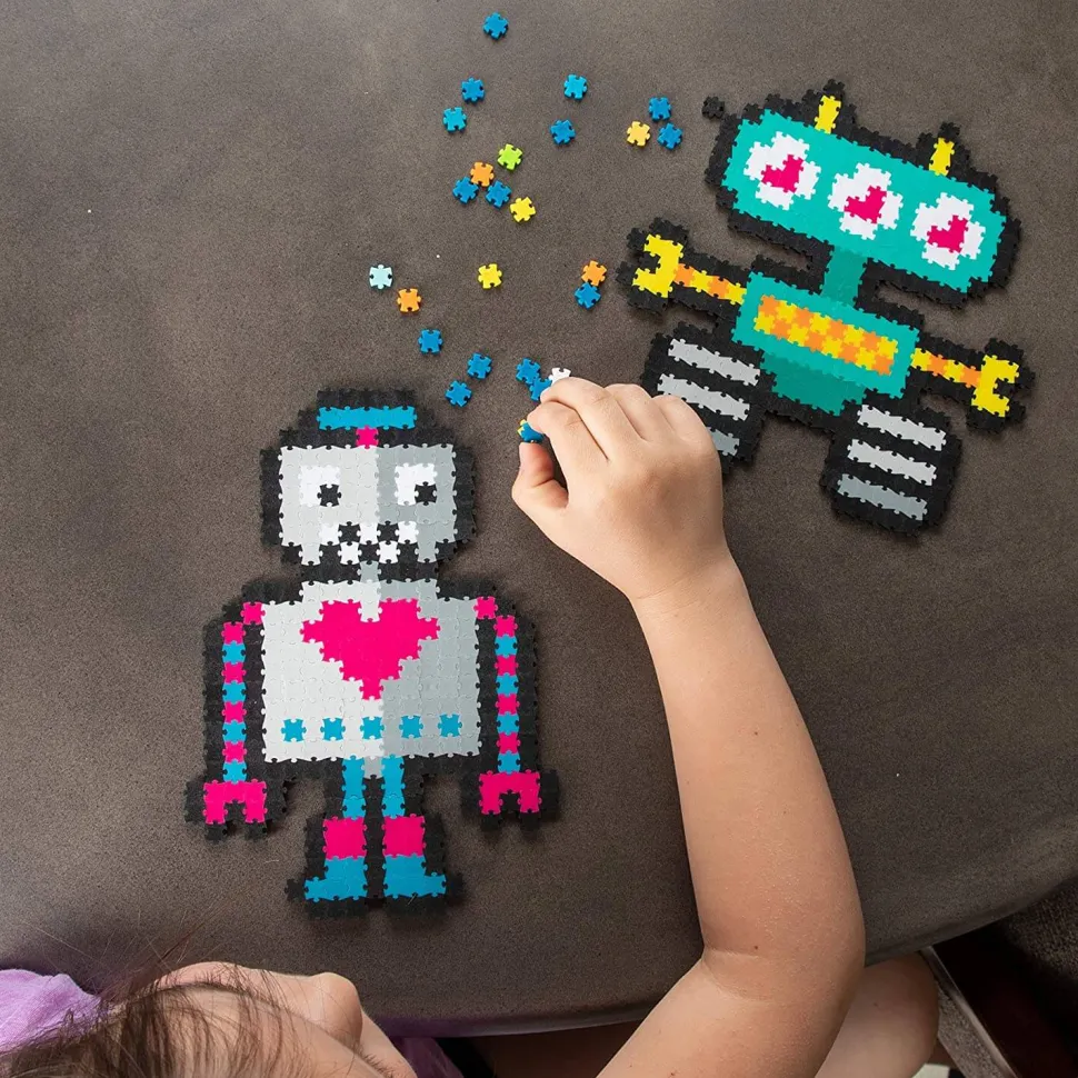 Fat Brain Toys Jixelz Roving Robots 700 pc Set