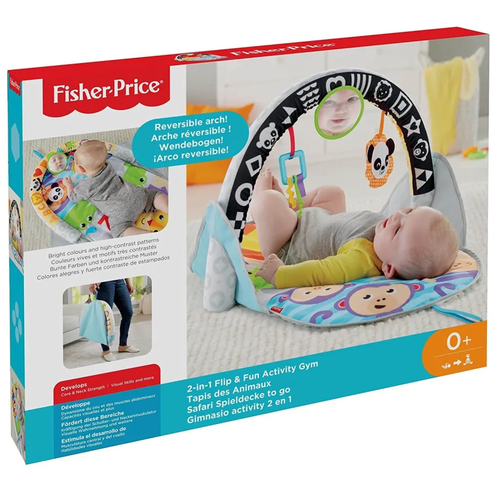 Fisher-Price 2 In1 Flip Fun Actvity Gym