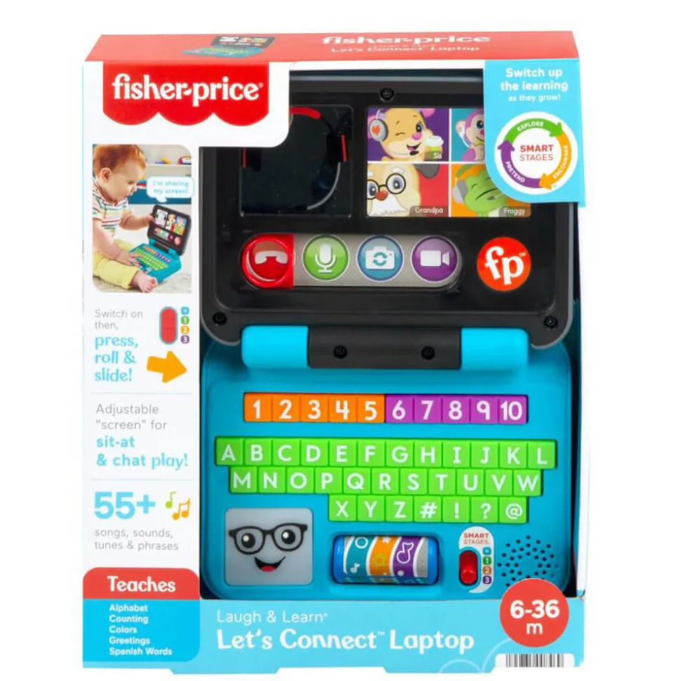 Fisher-Price Laugh and Learn Let's Connect Laptop