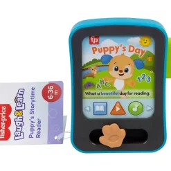 Fisher-Price Laugh&Learn Puppy's Storytime Reader Baby Electronic Le