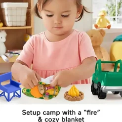 Fisher-Price Little People Time to Camp Set