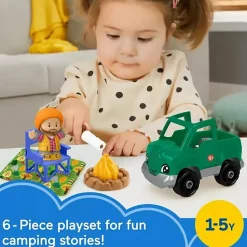 Fisher-Price Little People Time to Camp Set