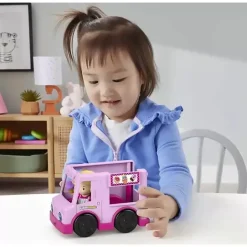 Fisher-Price Little People Barbie Ice Cream Truck Push-Along Vehicle