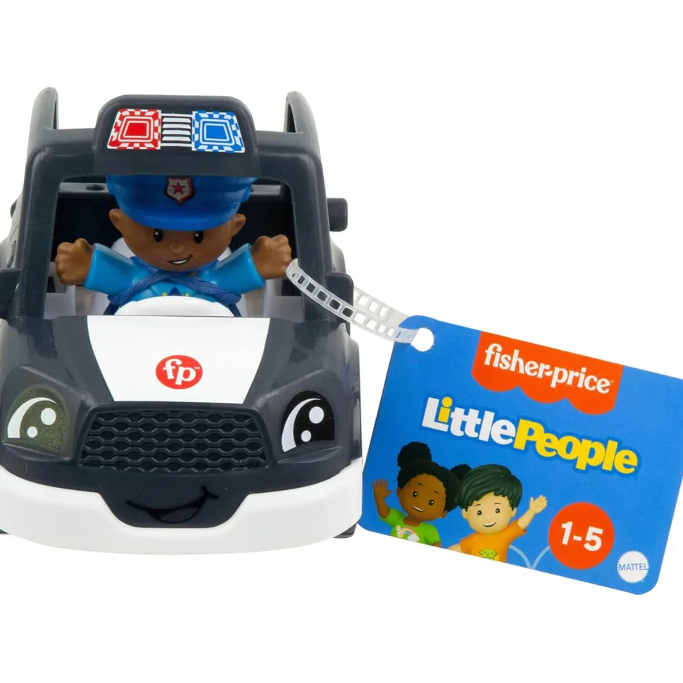 Fisher-Price Little People Police Car Push-Along Vehicle