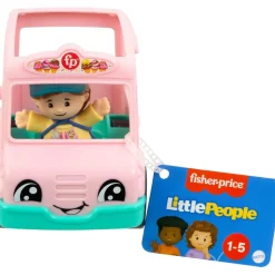 Fisher-Price Little People Ice Cream Truck Push-Along Vehicle