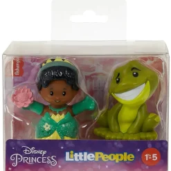 Fisher-Price Little People Disney Princess Tiana&Naveen Figure Set