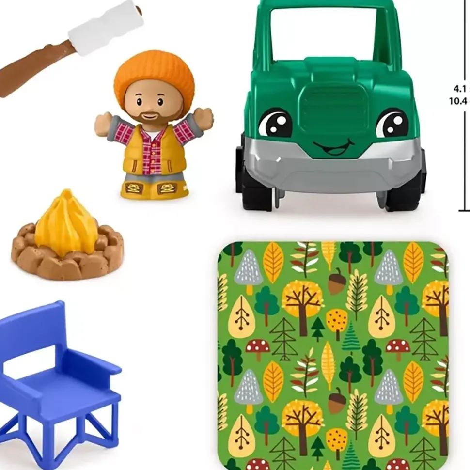 Fisher-Price Little People Time to Camp Set