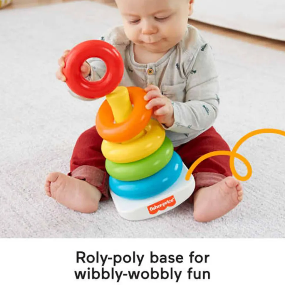 Fisher-Price Rock-a-Stack Stacking Toy
