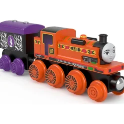 Fisher-Price Thomas&Friends Wooden Railway Nia Engine and Cargo Car