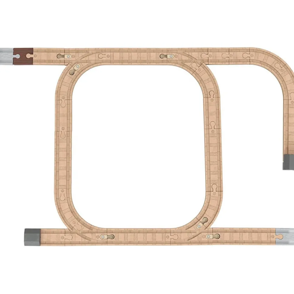 Fisher-Price Thomas&Friends Wooden Railway Expansion Clackety Track Pack