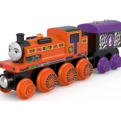 Fisher-Price Thomas&Friends Wooden Railway Nia Engine and Cargo Car