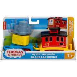 Fisher-Price Thomas&Friends My First Push Along Train Brake Car Brun