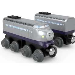 Fisher-Price Thomas&Friends Wooden Railway Kenji Engine and Car