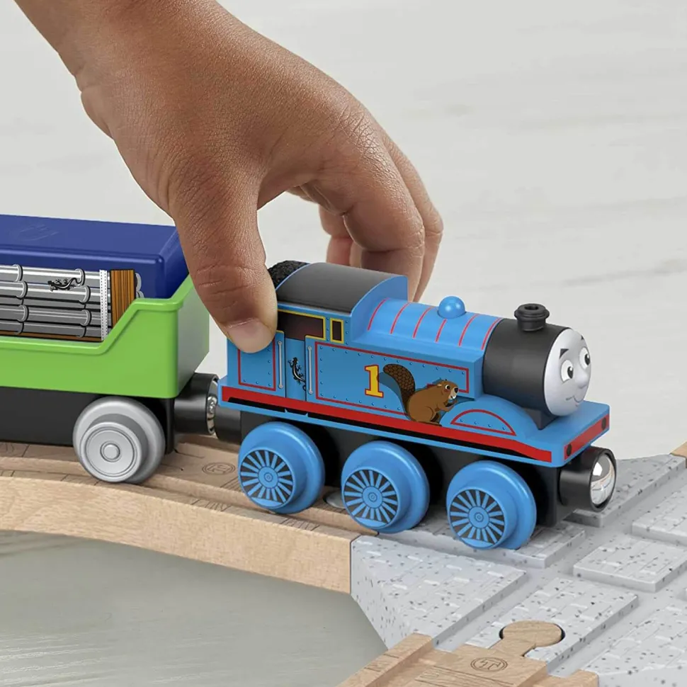 Fisher-Price Thomas&Friends Wooden Railway Figure 8 Track Pack Train Playset