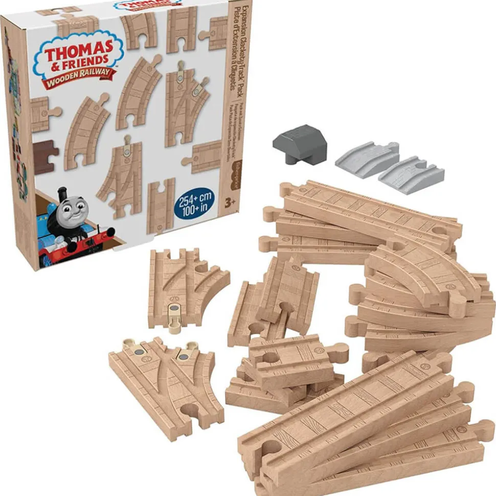Fisher-Price Thomas&Friends Wooden Railway Expansion Clackety Track Pack
