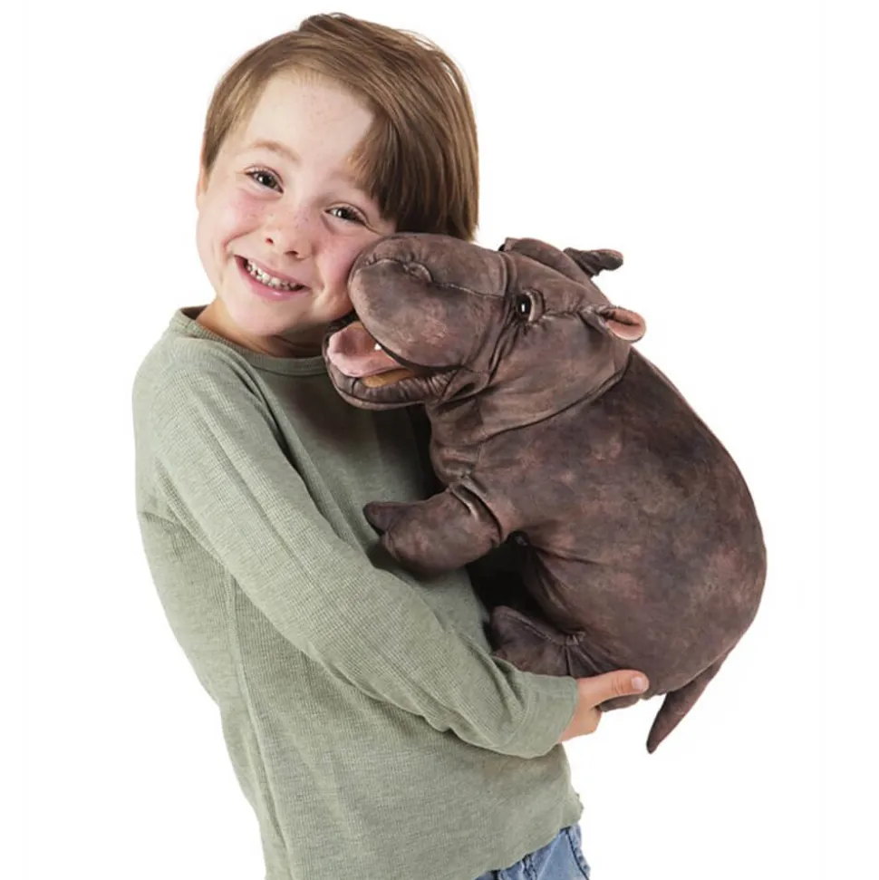 Folkmanis Baby Hippo Hand Puppet