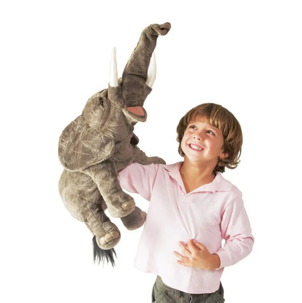 Folkmanis Elephant Hand Puppet